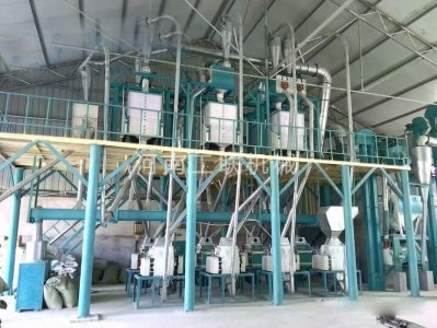 40噸鋼架平篩面粉制粉機