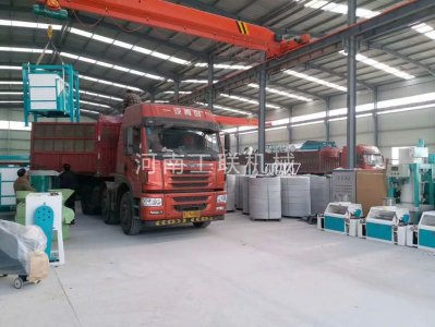 60噸鋼架面粉機發(fā)貨中