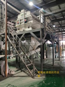 蕎麥米清理脫殼設備